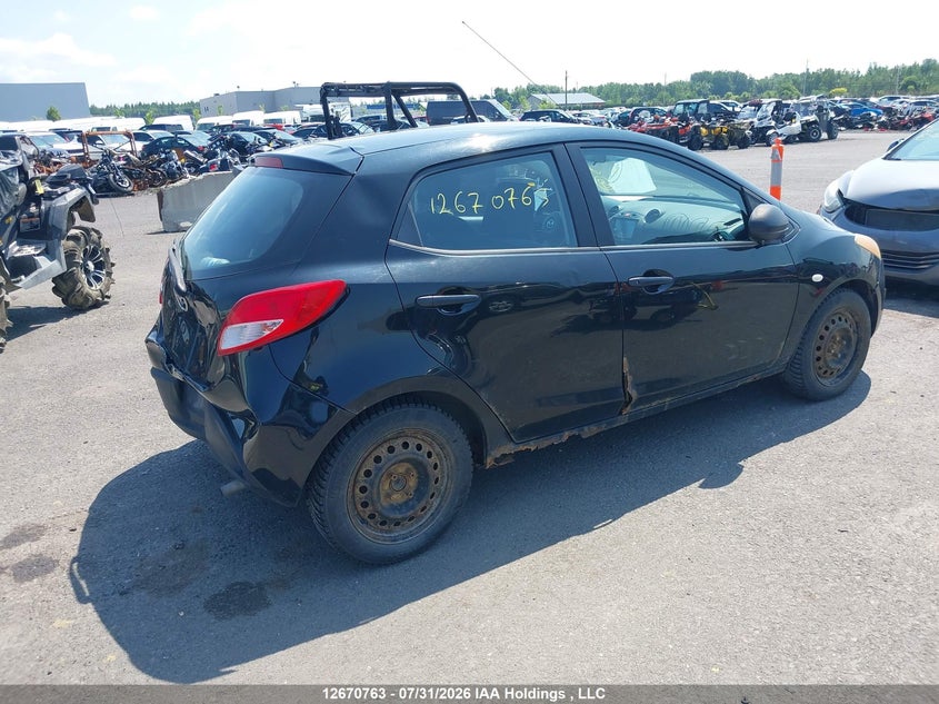 Vin: jm1de1hy4b0107137, lot: 3078828, mazda mazda2 gs/gx 20114