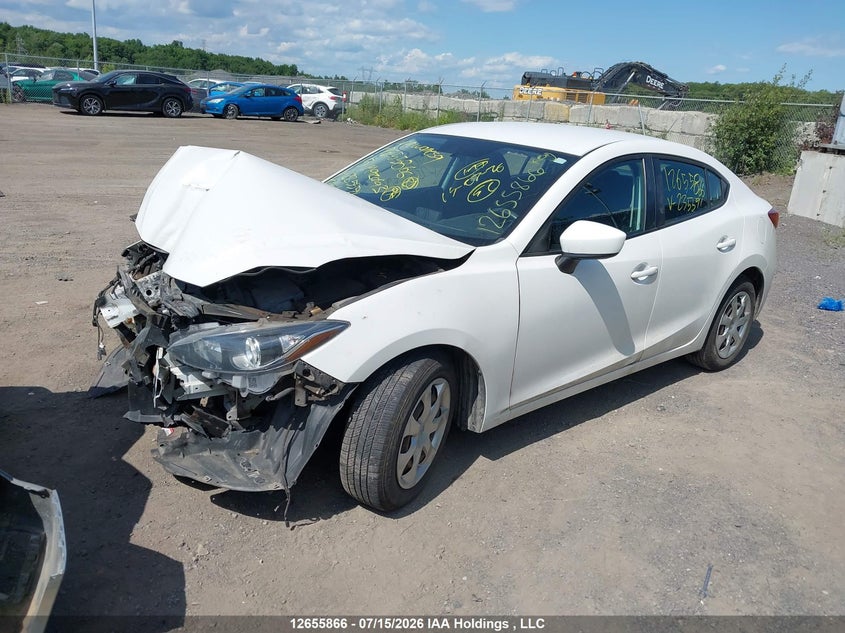 Vin: 3mzbm1u79fm235591, lot: 3078863, mazda mazda3 gx 20152