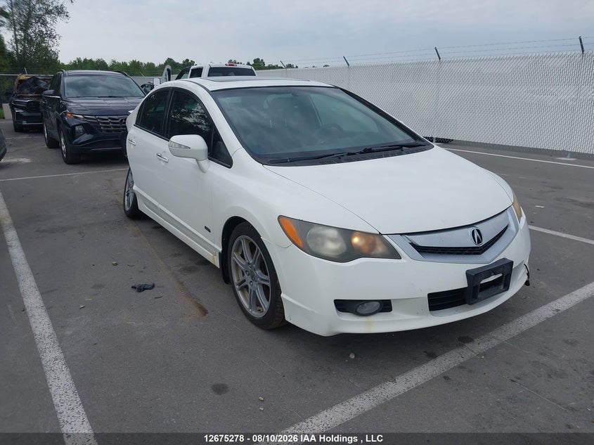 2011 Acura Csx Technology, Rear, IAAI, VIN 2HHFD5F71BH200364