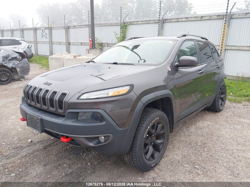 2018 Jeep Cherokee, Right Side, IAAI, VIN 1C4PJMBX9JD536467 — photo 2