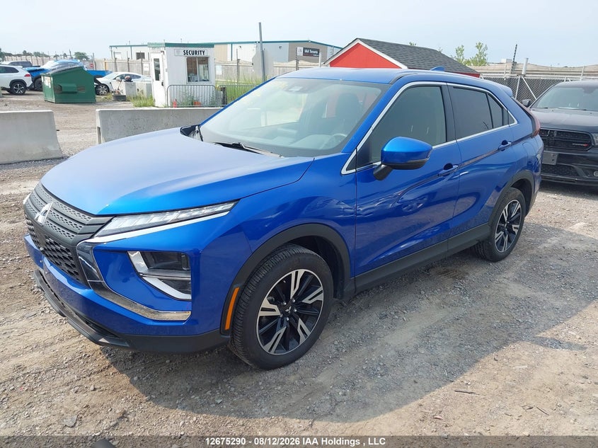 2025 Mitsubishi Eclipse Cross, Right Side, IAAI, VIN JA4ATUAA2SZ621629 — photo 2