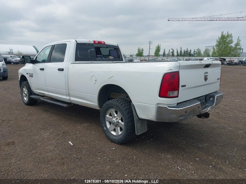 Vin: 3c6tr5jt3eg200437, lot: 3078947, ram 2500 slt 20143