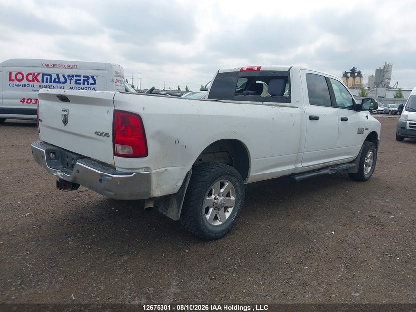 Vin: 3c6tr5jt3eg200437, lot: 3078947, ram 2500 slt 20144