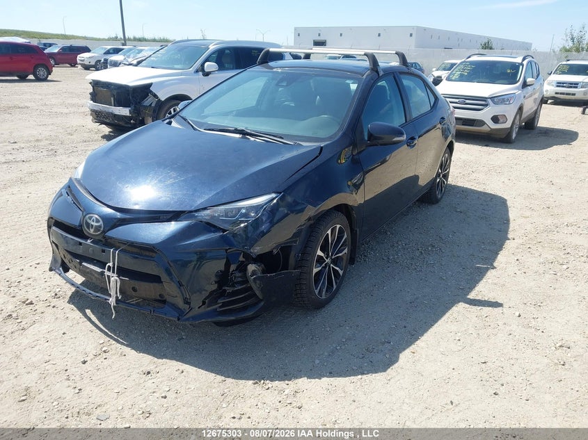 2017 Toyota Corolla, Удар спереди, IAAI, VIN 2T1BURHE7HC776256 — фото 2