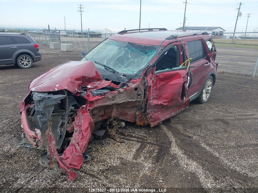 2013 Ford Explorer, Front, IAAI, VIN 1FM5K8D83DGB48988 — photo 2