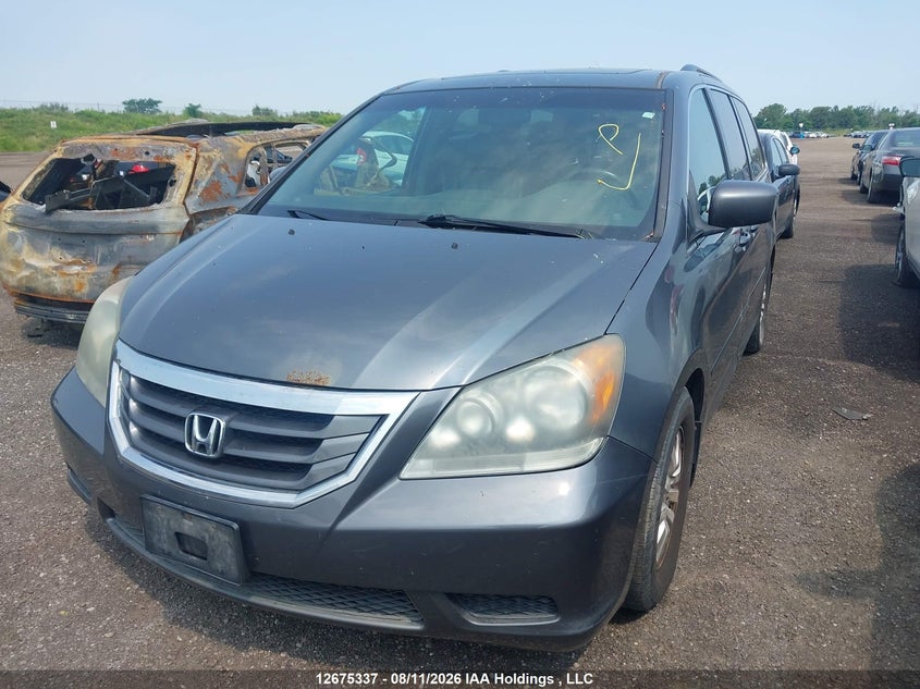 2010 Honda Odyssey, Затоплення, IAAI, VIN 5FNRL3H70AB507047 — фото 2