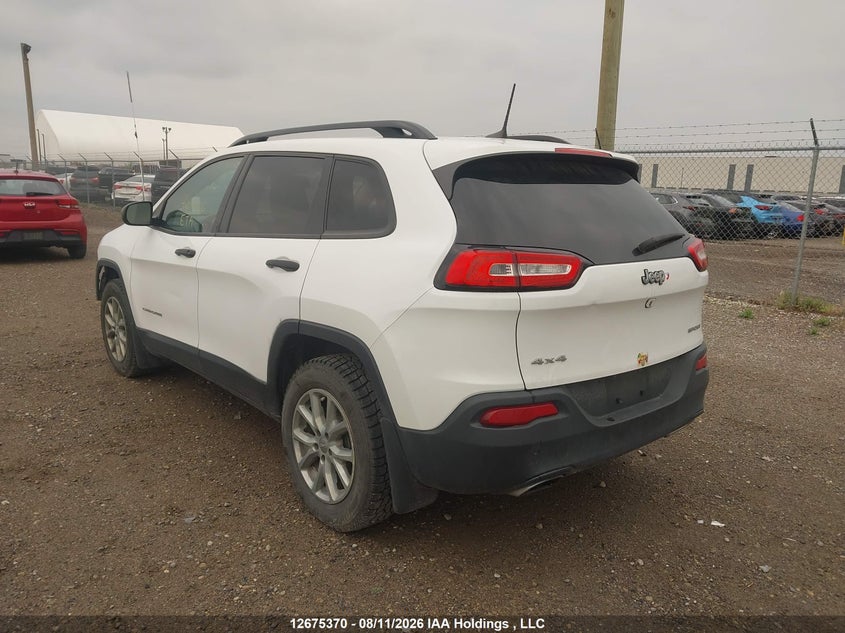 Vin: 1c4pjmaxxjd616796, lot: 3079018, jeep cherokee sport 20183