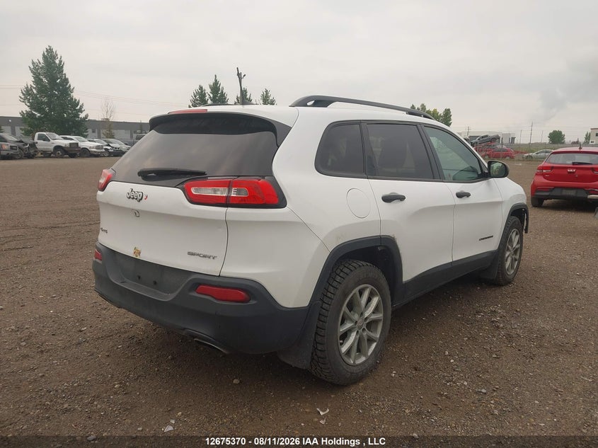Vin: 1c4pjmaxxjd616796, lot: 3079018, jeep cherokee sport 20184