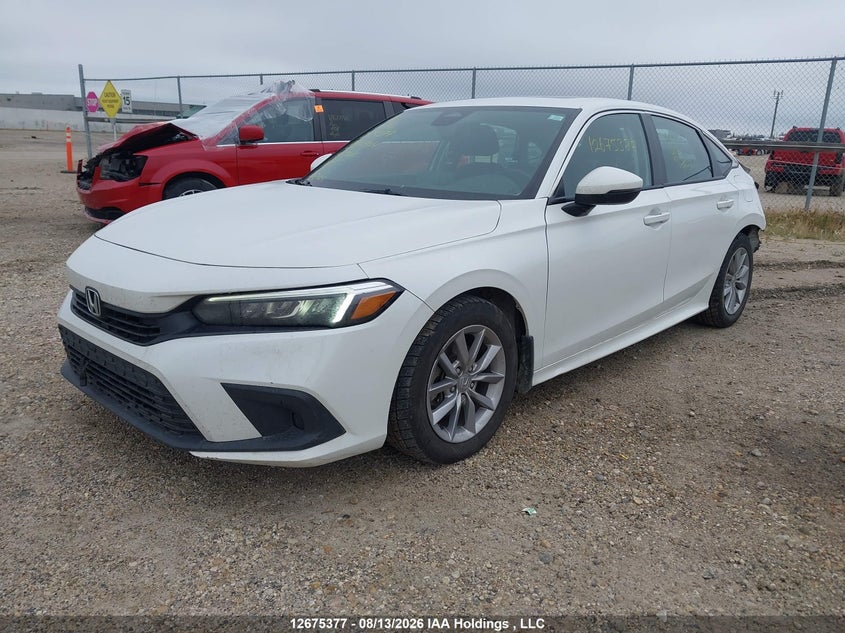 2024 Honda Civic, Rear, IAAI, VIN 2HGFE2F38RH102424 — photo 2