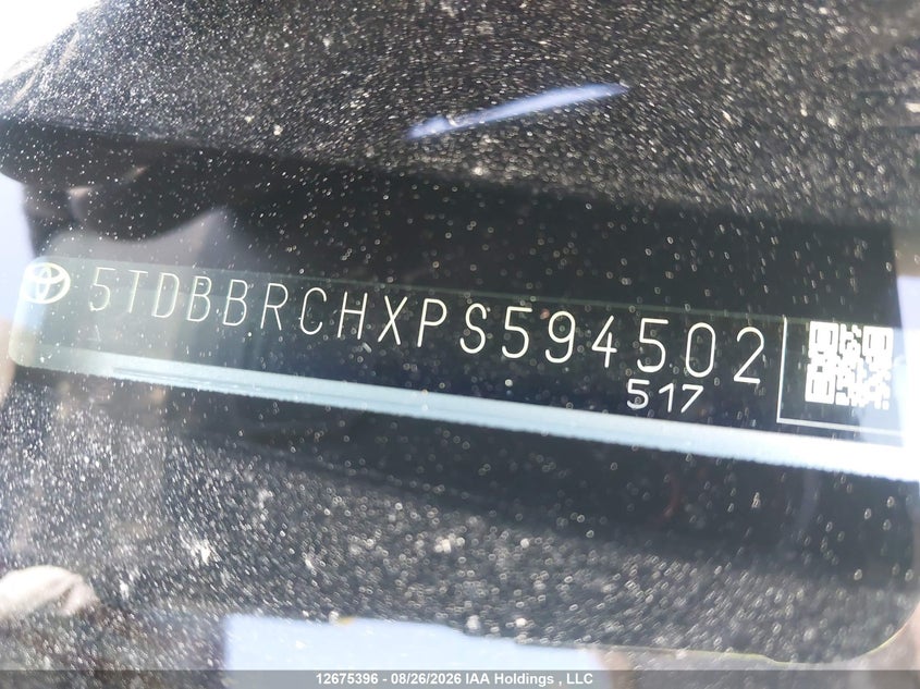 2023 TOYOTA HIGHLANDER HYBRID LE 2.5L I-4 DI, DOHC, VVT, REGULAR , 186HP