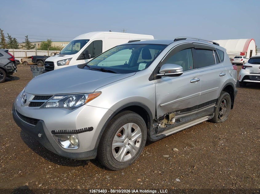 2014 Toyota RAV 4, Лівий бік, IAAI, VIN 2T3BFREVXEW170417 — фото 2