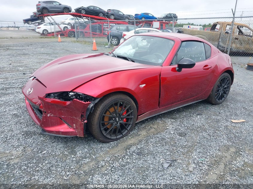 Vin: jm1ndal78j0200604, lot: 3079053, mazda mx-5 miata club 20182