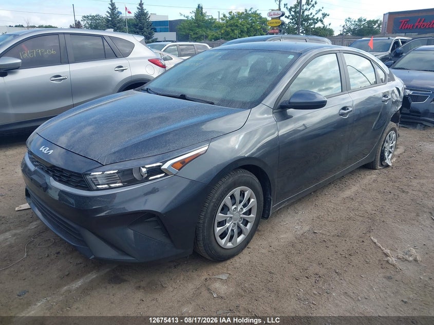 2024 Kia Forte, Left Rear, IAAI, VIN 3KPF24AD4RE766444 — photo 2