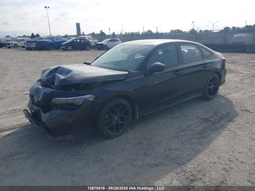 Vin: 2hgfe4f81sh015820, lot: 3079064, honda civic sport/sport touring 20252