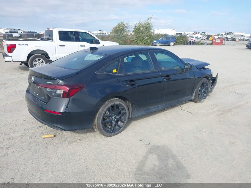 Vin: 2hgfe4f81sh015820, lot: 3079064, honda civic sport/sport touring 20254