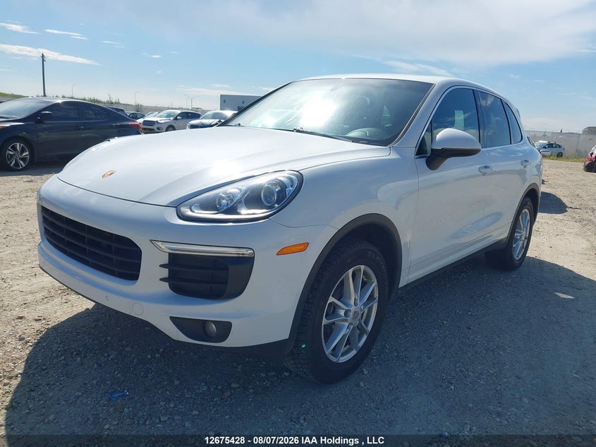 2017 Porsche Cayenne, Front, IAAI, VIN WP1AA2A28HKA87738 — photo 2