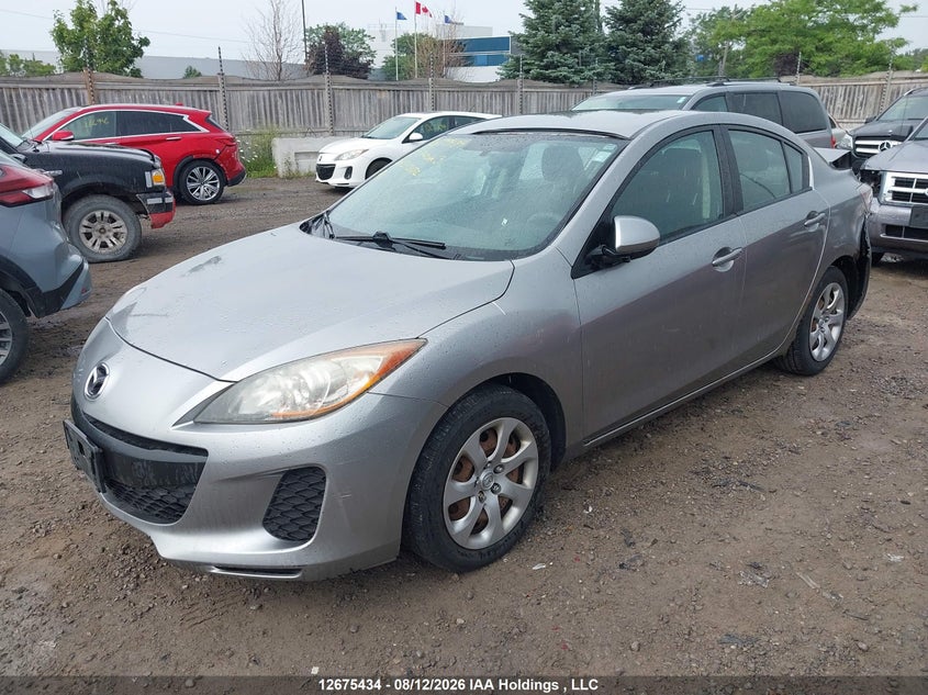 2012 Mazda 3, Rear, IAAI, VIN JM1BL1UF8C1543132 — photo 2