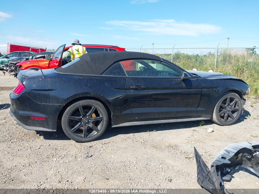 2019 FORD MUSTANG CONVERTIBLE CABRIO 2.3L I4 FI DOHC 16V NF4