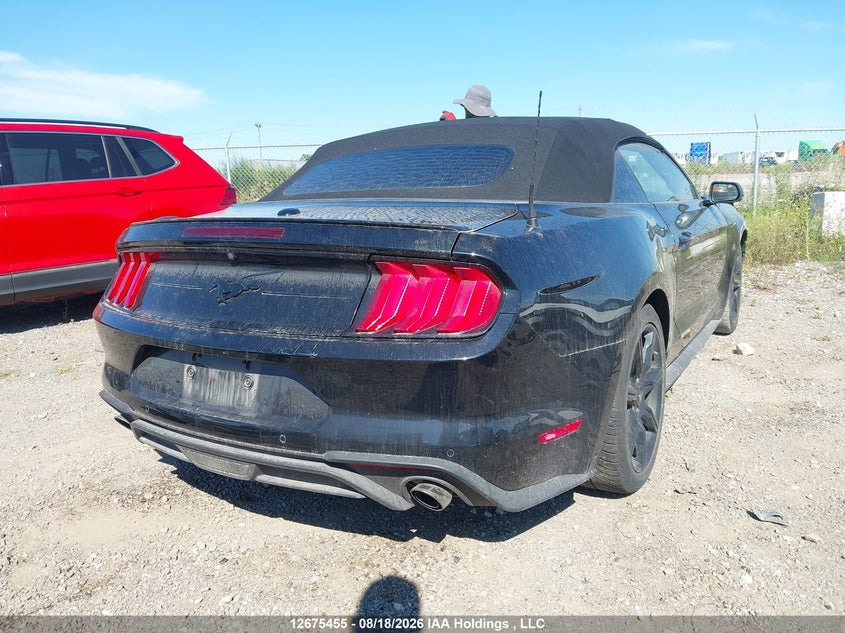 2019 FORD MUSTANG CONVERTIBLE CABRIO 2.3L I4 FI DOHC 16V NF4