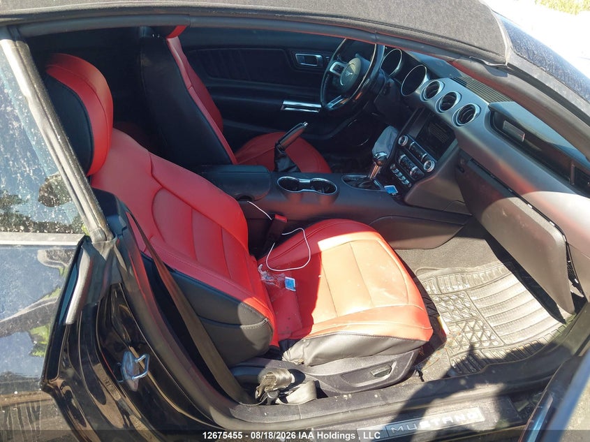 2019 FORD MUSTANG CONVERTIBLE CABRIO 2.3L I4 FI DOHC 16V NF4