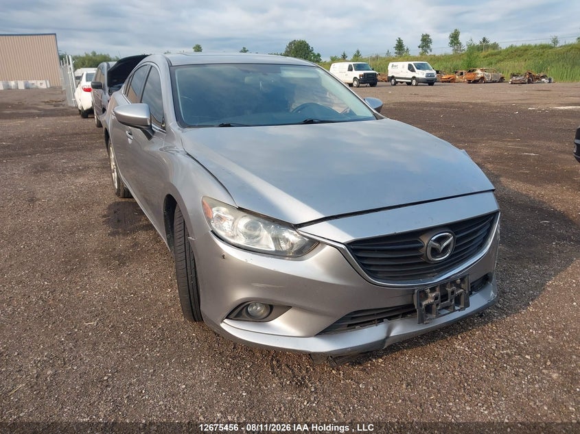 2015 Mazda Mazda6 Gs, Левый бок, IAAI, VIN JM1GJ1V59F1190213