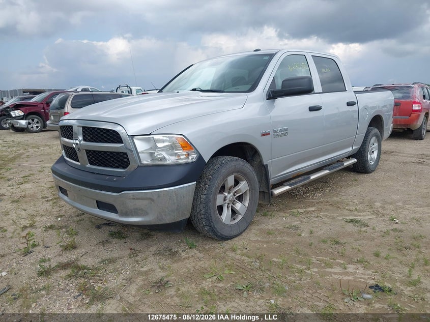 2017 RAM 1500, Град, IAAI, VIN 3C6RR7KT0HG696063 — фото 2
