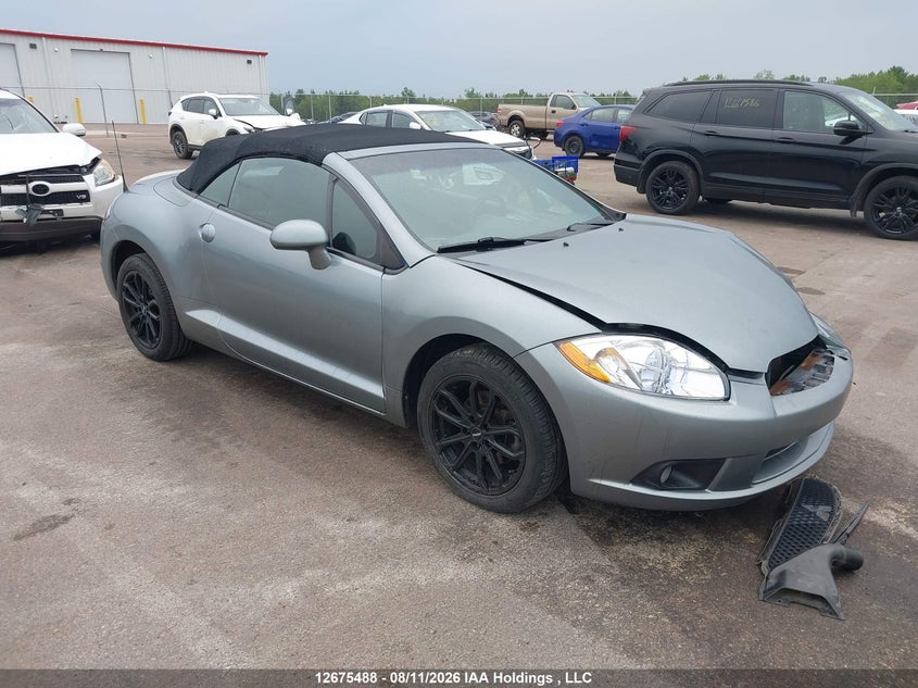 2009 Mitsubishi Eclipse Spyder Gs, Удар спереди, IAAI, VIN 4A3AL25F99E039073