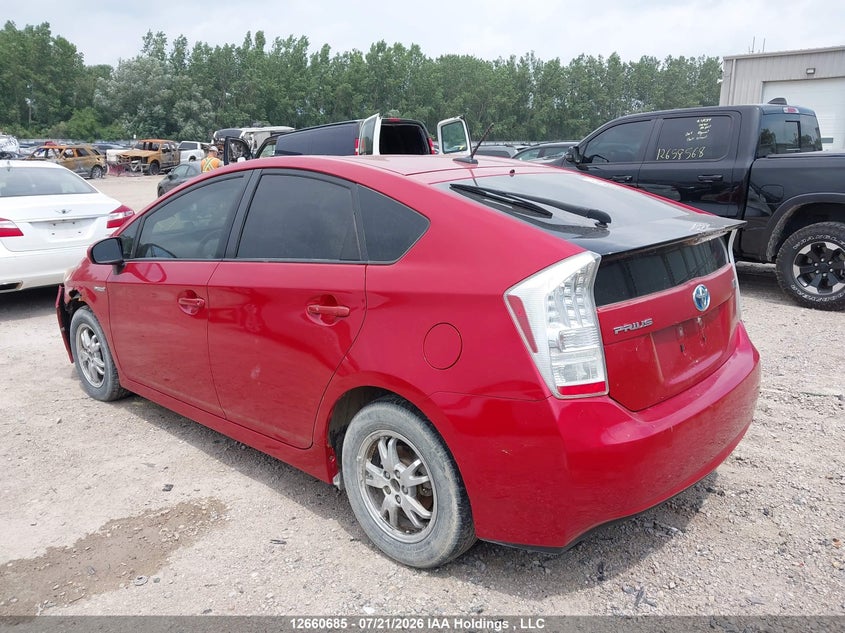 Vin: jtdkn3du4a0038048, lot: 3079149, toyota prius 20103