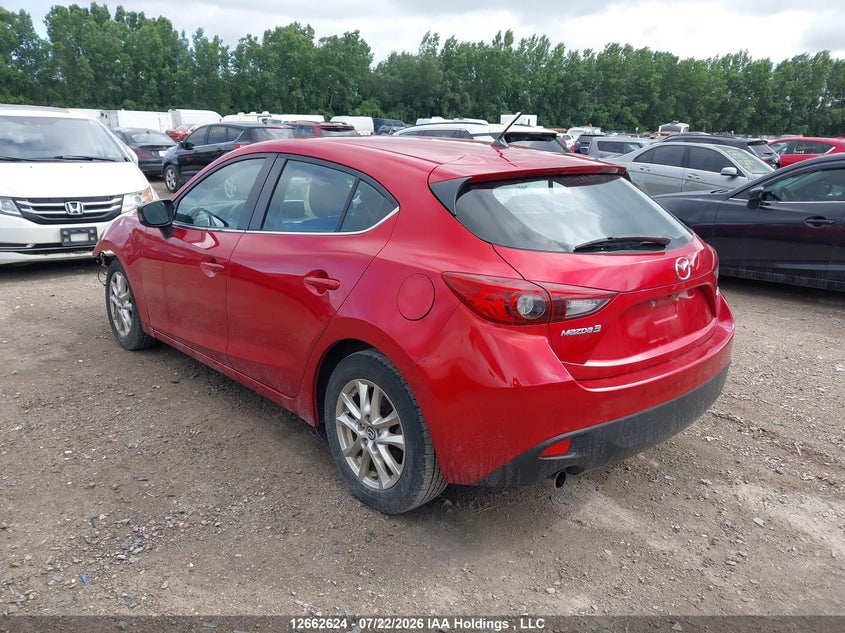 Vin: jm1bm1l77e1163130, lot: 3079150, mazda mazda3 gs-sky 20143