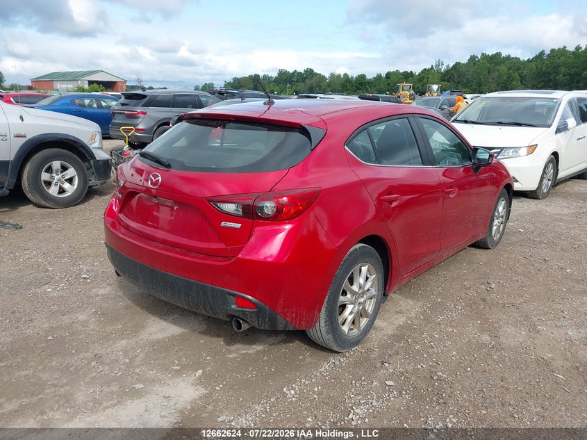 Vin: jm1bm1l77e1163130, lot: 3079150, mazda mazda3 gs-sky 20144