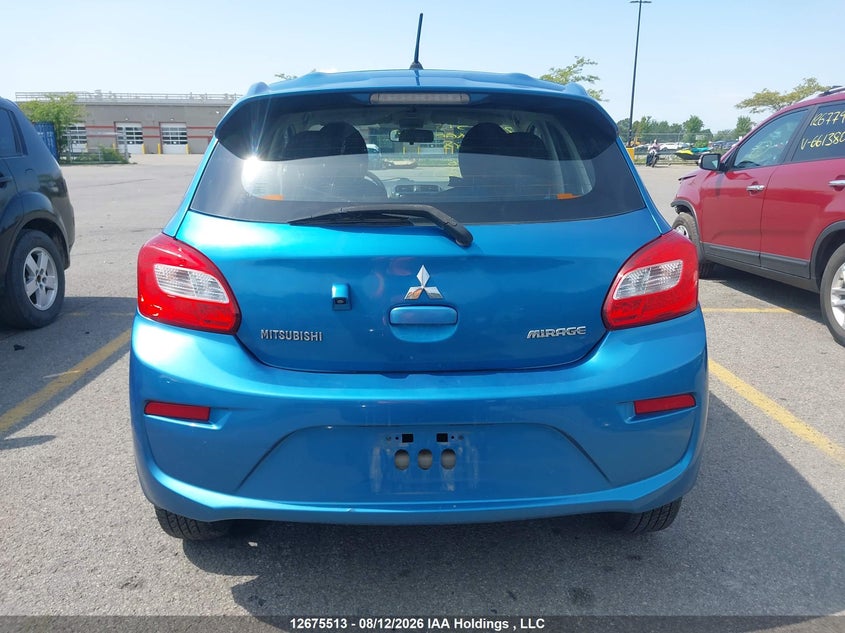 2018 MITSUBISHI MIRAGE HATCHBACK 1.2L I3 FI DOHC 12V NF4