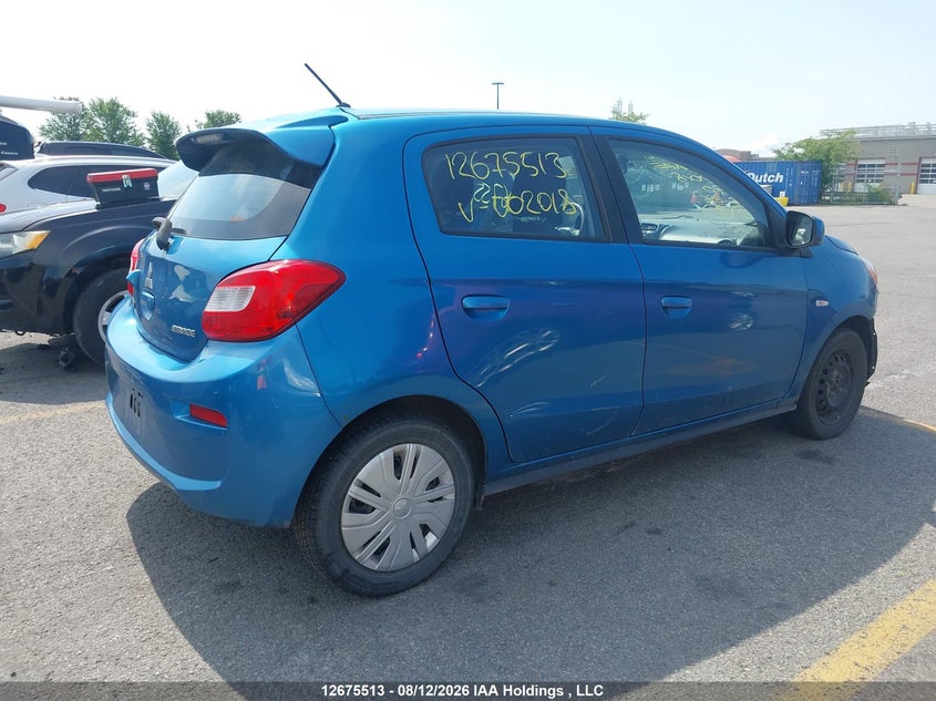 Vin: ml32a3hj2jh002018, lot: 3079164, mitsubishi mirage 20184