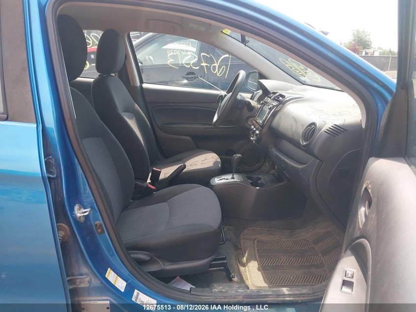 2018 MITSUBISHI MIRAGE HATCHBACK 1.2L I3 FI DOHC 12V NF4