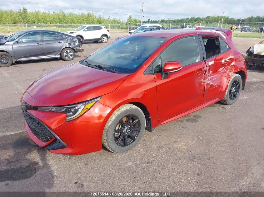 Vin: jtnk4rbe9l3077913, lot: 3079165, toyota corolla se/xse 20202