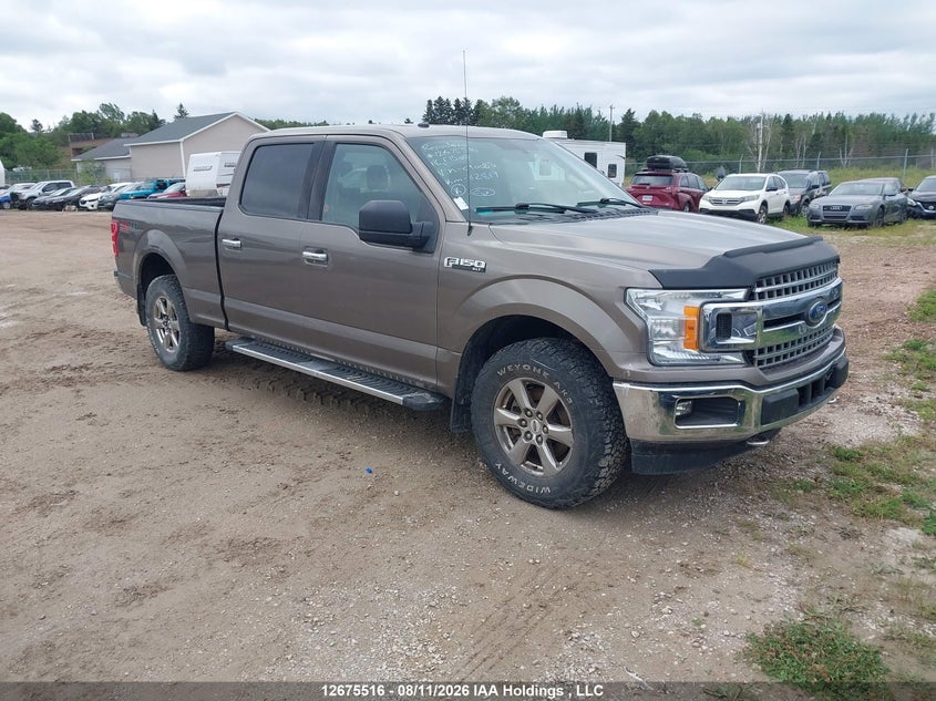 2018 Ford F150 Supercrew, Repossession, IAAI, VIN 1FTFW1E5XJFC90085