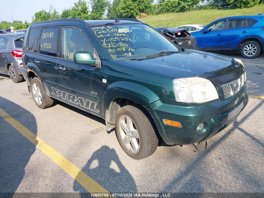 2005 Nissan X-Trail Le/Se/Xe, Удар спереду, IAAI, VIN JN8BT08V65W109233