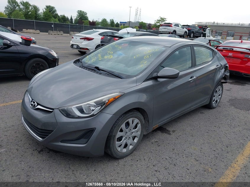 Vin: 5npdh4ae9eh512362, lot: 3079225, hyundai elantra se/sport/limited 20142