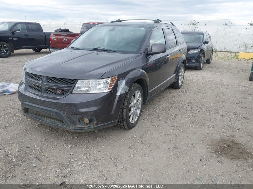 2018 Dodge Journey, Right Side, IAAI, VIN 3C4PDDFG7JT172741 — photo 2