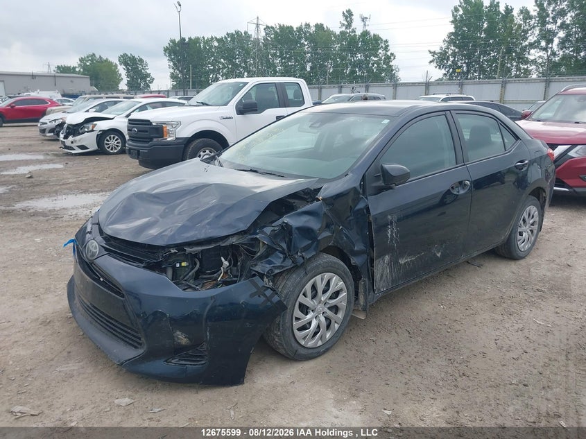 2017 Toyota Corolla, Удар спереди, IAAI, VIN 2T1BURHEXHC918079 — фото 2