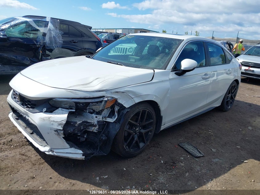 2023 Honda Civic Sport/Sport Touring/Sport-B, Front, IAAI, VIN 19XFL1H84PE401117 — photo 2