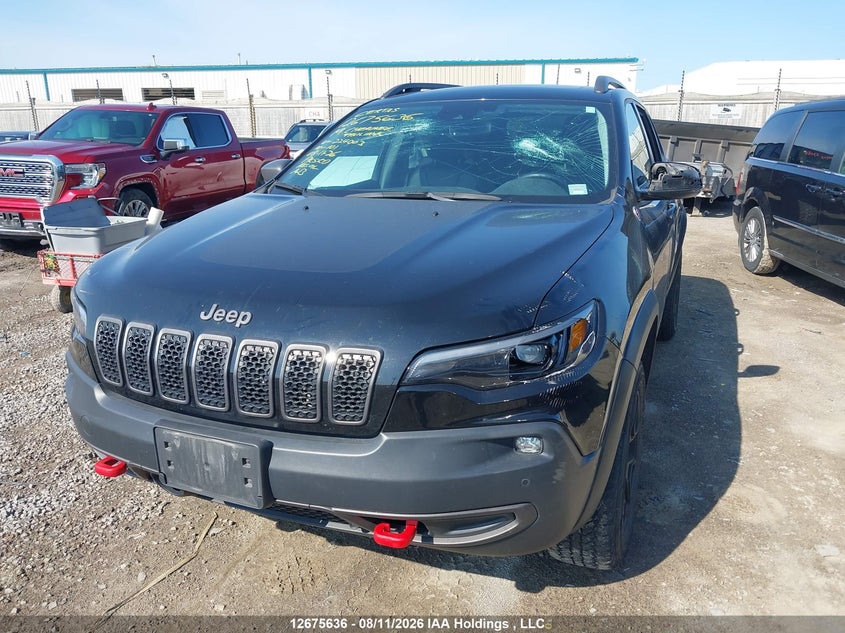 2019 Jeep Cherokee, Удар спереди, IAAI, VIN 1C4PJMBX5KD224003 — фото 2