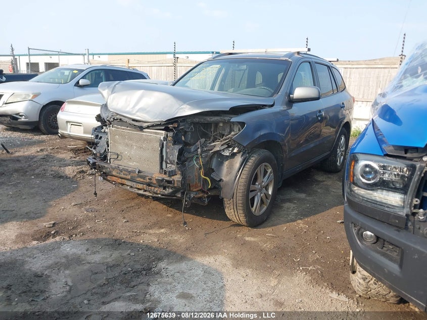 2011 Hyundai Santa Fe Gls, Удар спереди, IAAI, VIN 5XYZGDAG0BG046284 — фото 2