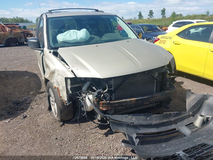 2010 Dodge Grand Caravan Se, Удар спереди, IAAI, VIN 2D4RN4DE1AR469128