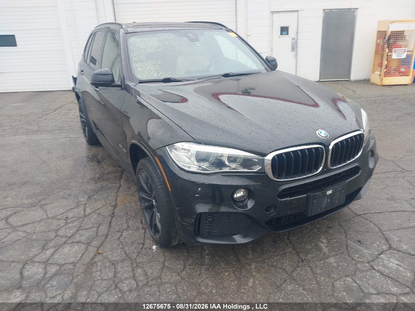 2018 BMW X5 Xdr40E, Удар сзади, IAAI, VIN 5UXKT0C57J0W03826