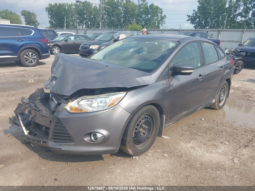 2012 Ford Focus, Front, IAAI, VIN 1FAHP3F23CL171343 — photo 2