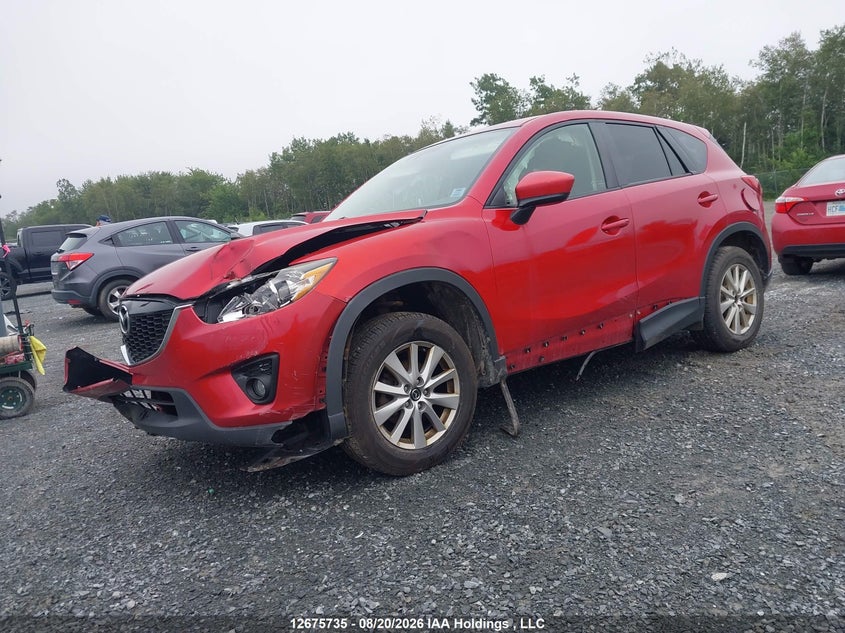 2014 Mazda CX-5, Удар спереди, IAAI, VIN JM3KE4CY3E0428047 — фото 2