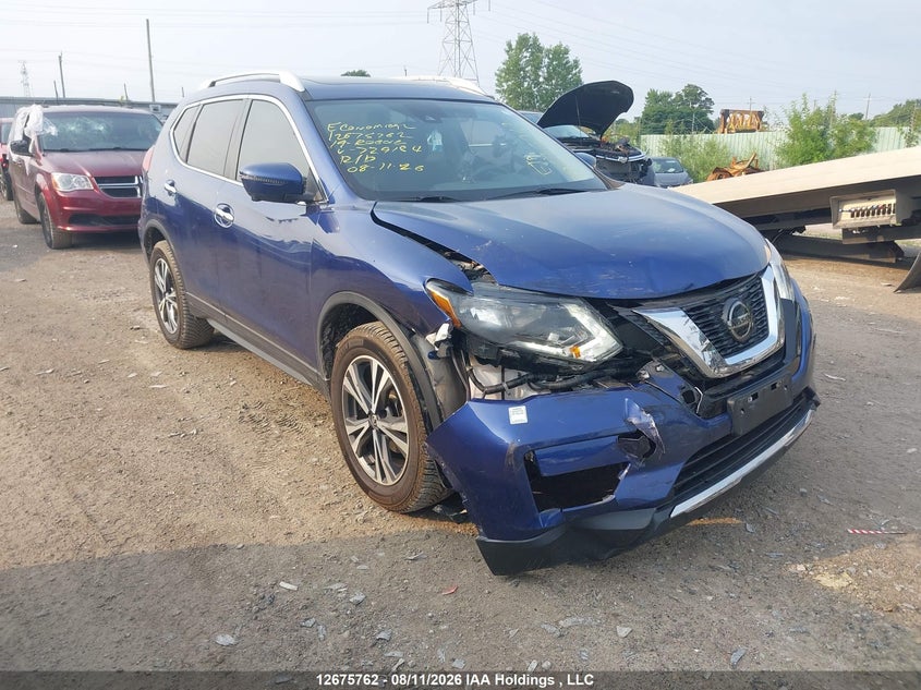 2019 Nissan Rogue S/Sl/Sv, Front, IAAI, VIN 5N1AT2MV5KC729184