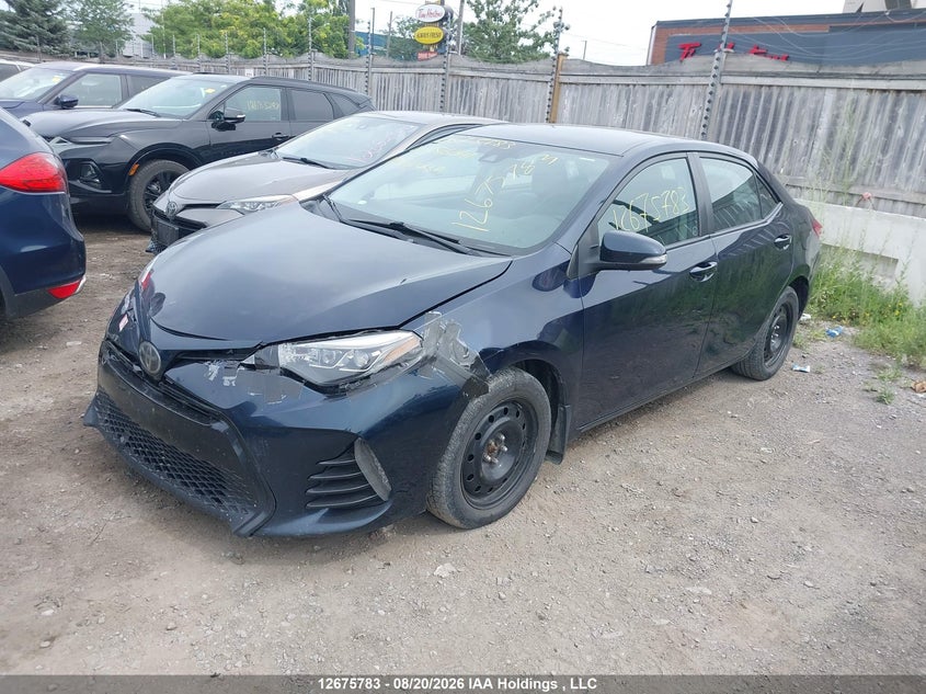 2019 Toyota Corolla, Удар спереди, IAAI, VIN 2T1BURHEXKC156041 — фото 2