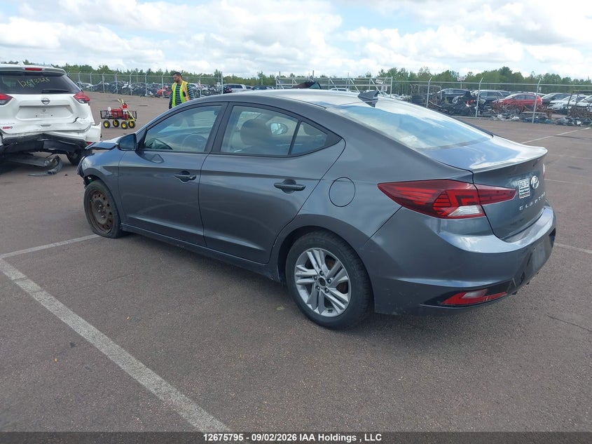 Vin: kmhd84lf4ku824057, lot: 3079464, hyundai elantra sel/value/limited 20193