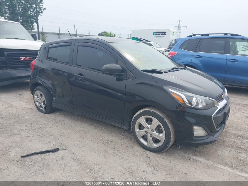 2020 Chevrolet Spark Ls Manual, Right Side, IAAI, VIN KL8CA6SA4LC478047